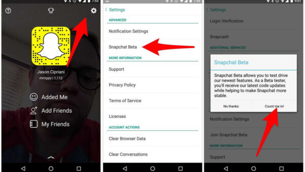 Snapchat Beta for Android 12.40.0.34 - Image 3